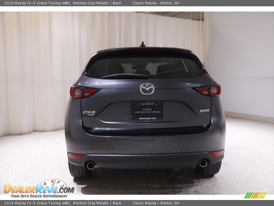 2019 Mazda CX-5 Grand Touring AWD Machine Gray Metallic / Black Photo #18