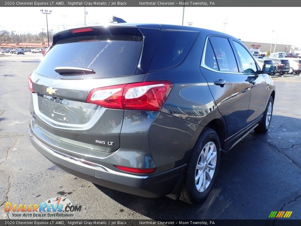 2020 Chevrolet Equinox LT AWD Nightfall Gray Metallic / Jet Black Photo #8