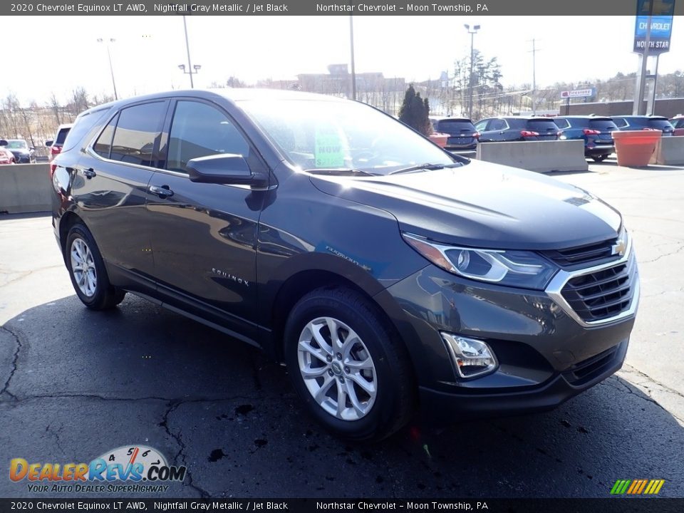 2020 Chevrolet Equinox LT AWD Nightfall Gray Metallic / Jet Black Photo #11