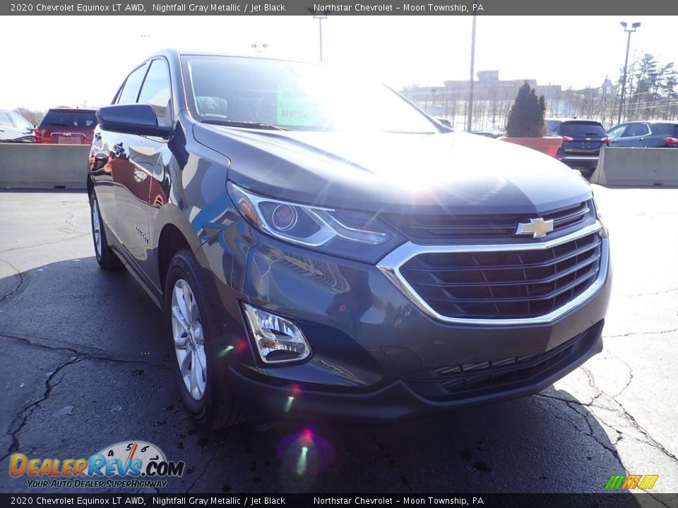 2020 Chevrolet Equinox LT AWD Nightfall Gray Metallic / Jet Black Photo #12