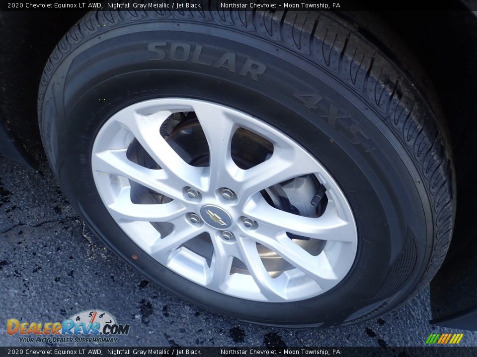 2020 Chevrolet Equinox LT AWD Nightfall Gray Metallic / Jet Black Photo #14