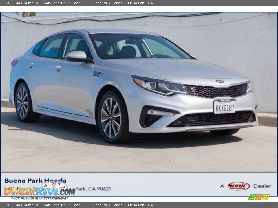 2019 Kia Optima LX Sparkling Silver / Black Photo #1