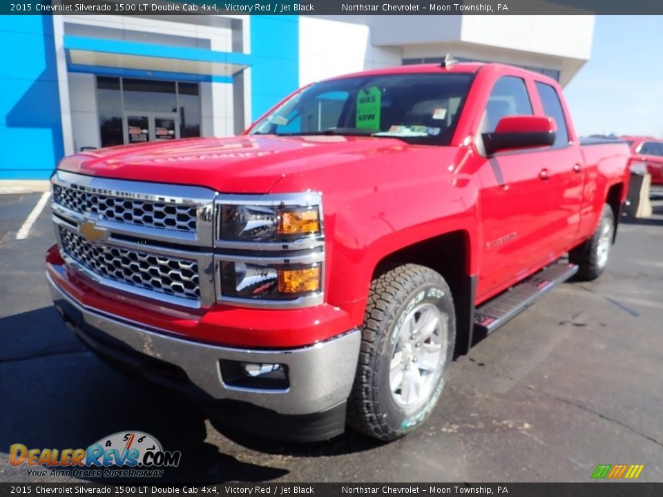 2015 Chevrolet Silverado 1500 LT Double Cab 4x4 Victory Red / Jet Black Photo #2