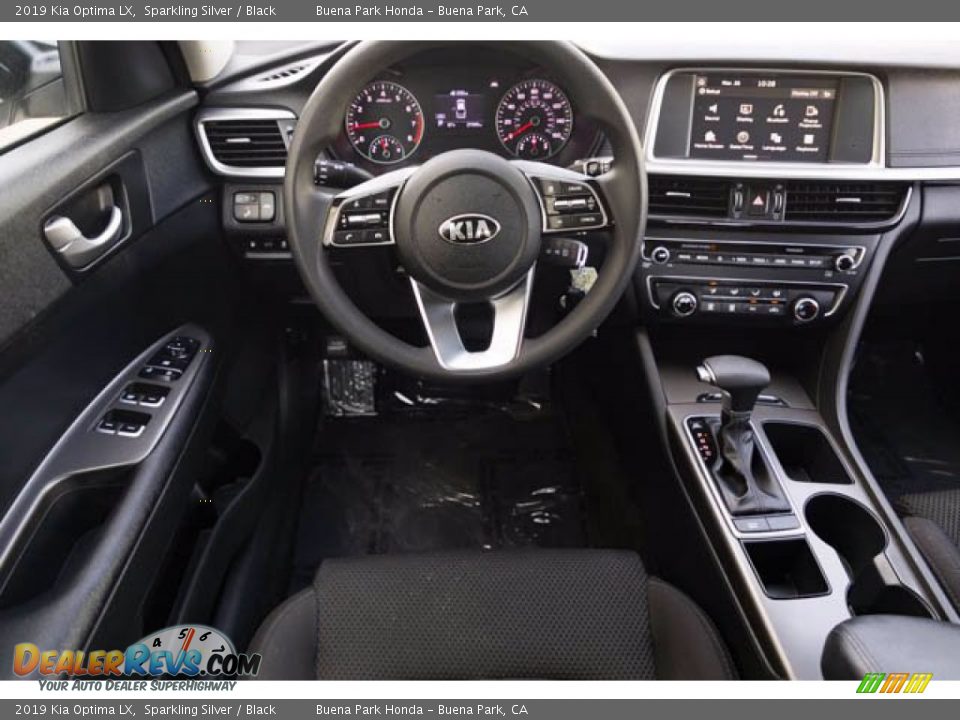 2019 Kia Optima LX Sparkling Silver / Black Photo #5