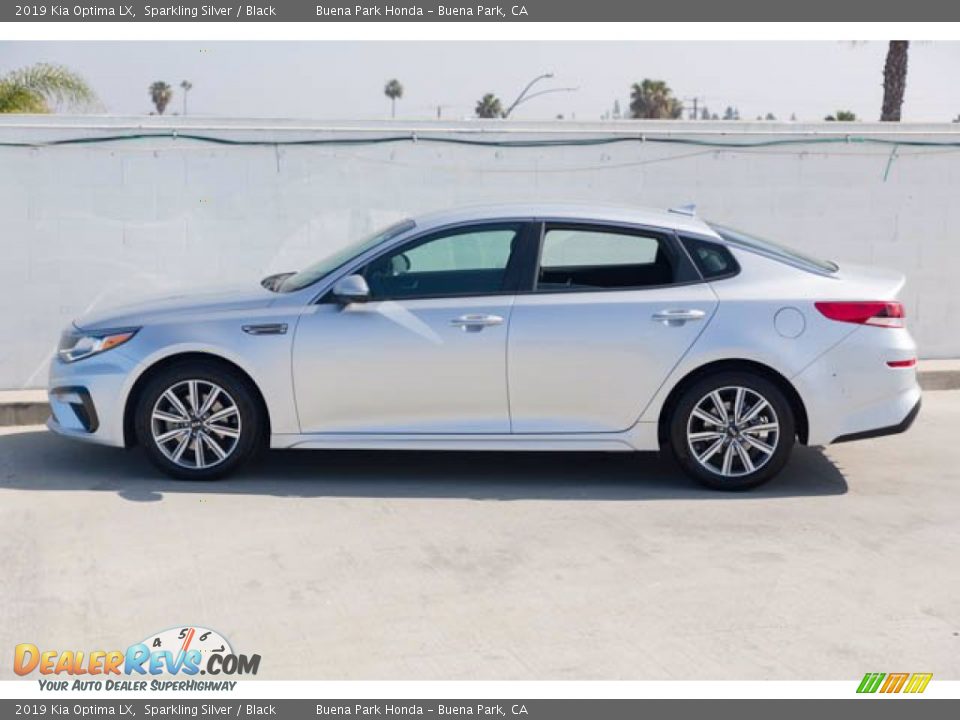 2019 Kia Optima LX Sparkling Silver / Black Photo #8