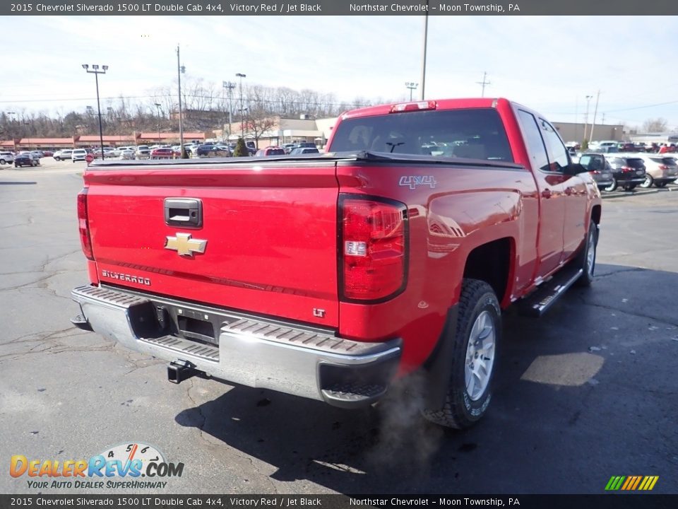 2015 Chevrolet Silverado 1500 LT Double Cab 4x4 Victory Red / Jet Black Photo #7