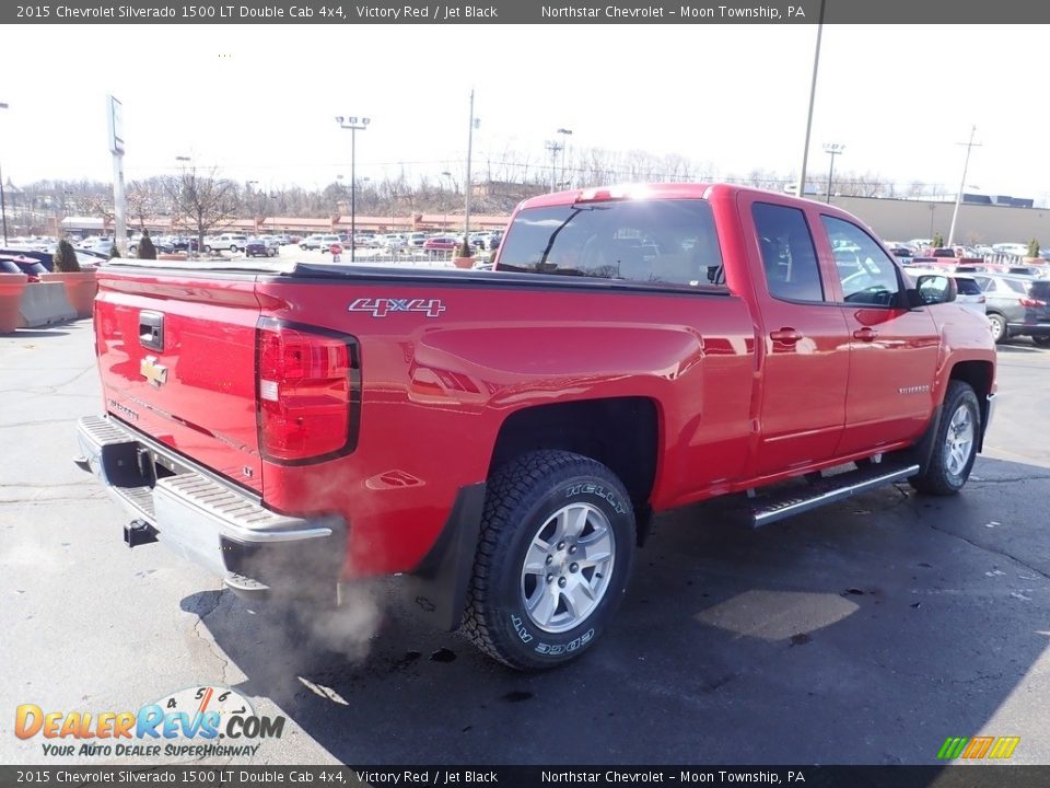 2015 Chevrolet Silverado 1500 LT Double Cab 4x4 Victory Red / Jet Black Photo #8