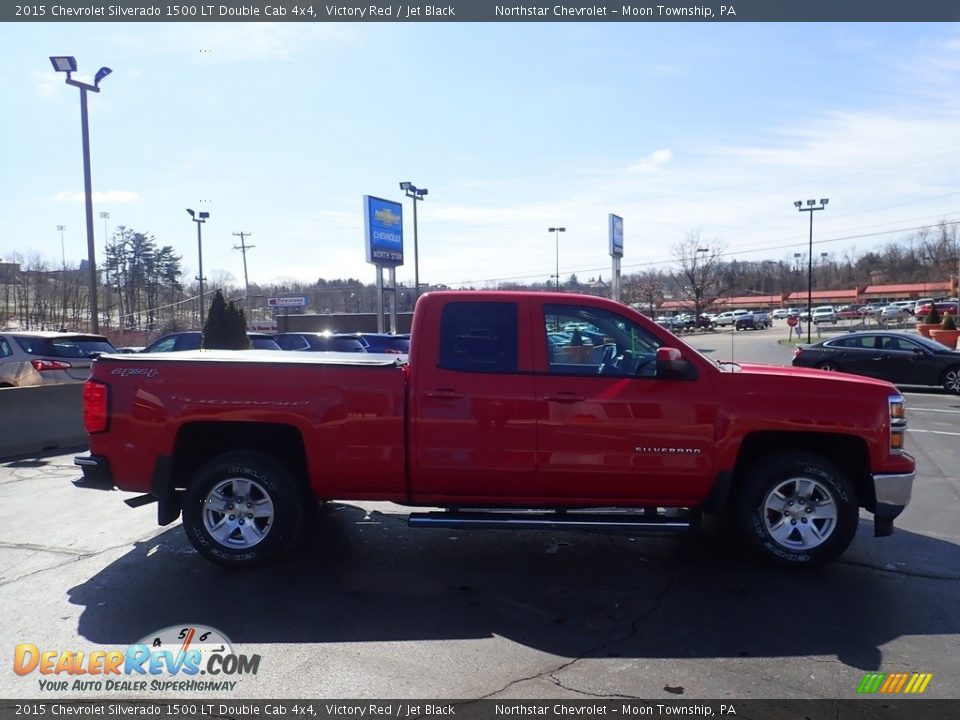 2015 Chevrolet Silverado 1500 LT Double Cab 4x4 Victory Red / Jet Black Photo #9