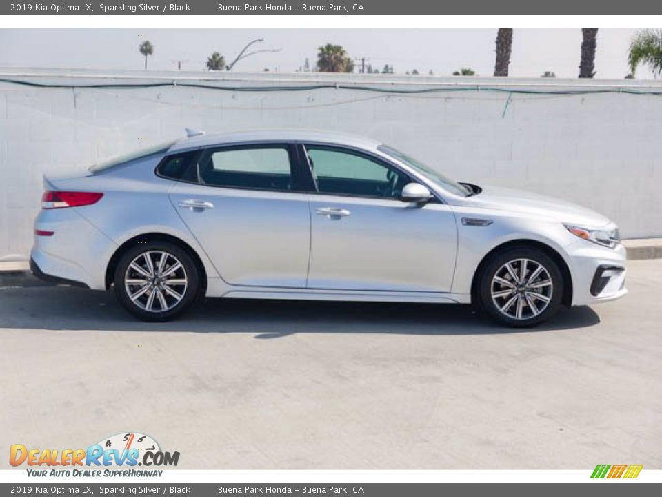 2019 Kia Optima LX Sparkling Silver / Black Photo #12