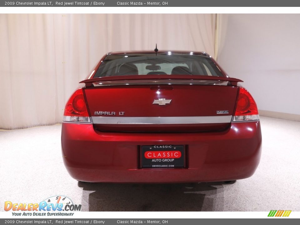 2009 Chevrolet Impala LT Red Jewel Tintcoat / Ebony Photo #14