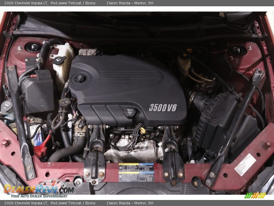 2009 Chevrolet Impala LT Red Jewel Tintcoat / Ebony Photo #15