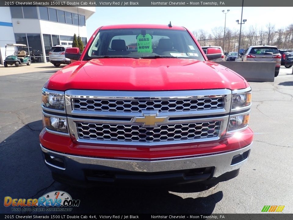 2015 Chevrolet Silverado 1500 LT Double Cab 4x4 Victory Red / Jet Black Photo #12