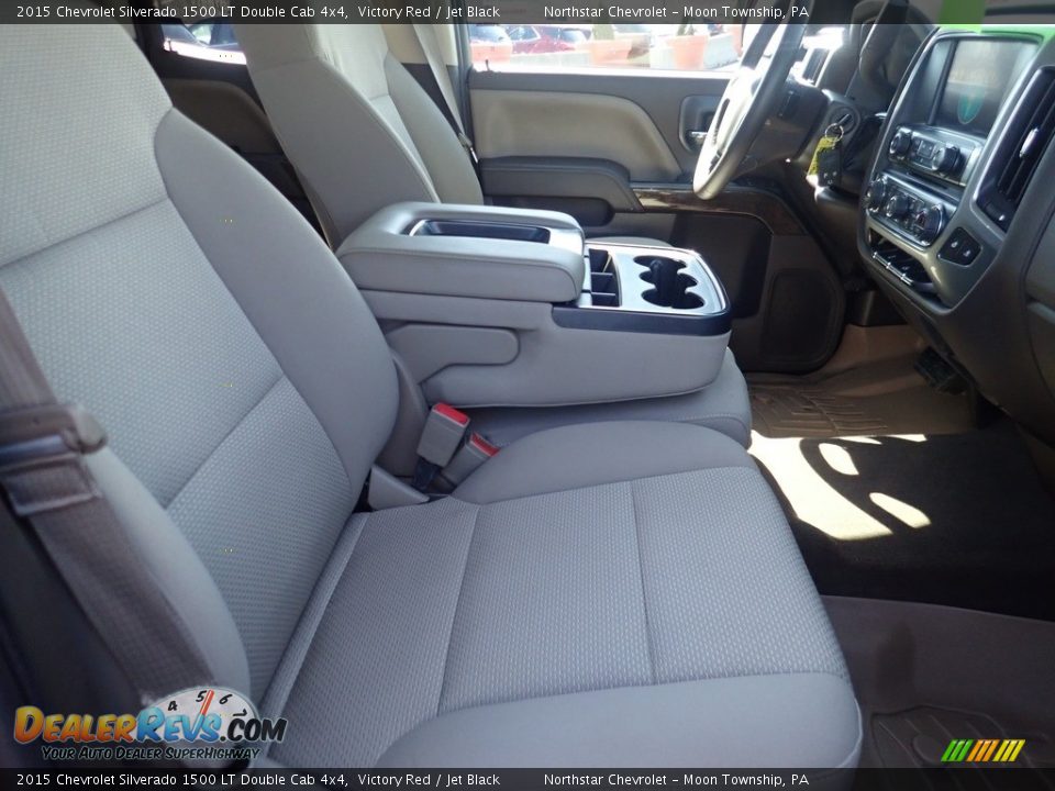 2015 Chevrolet Silverado 1500 LT Double Cab 4x4 Victory Red / Jet Black Photo #14