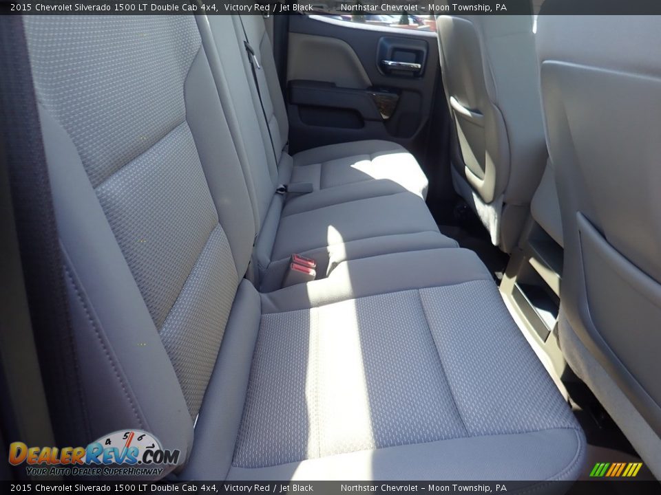 2015 Chevrolet Silverado 1500 LT Double Cab 4x4 Victory Red / Jet Black Photo #17
