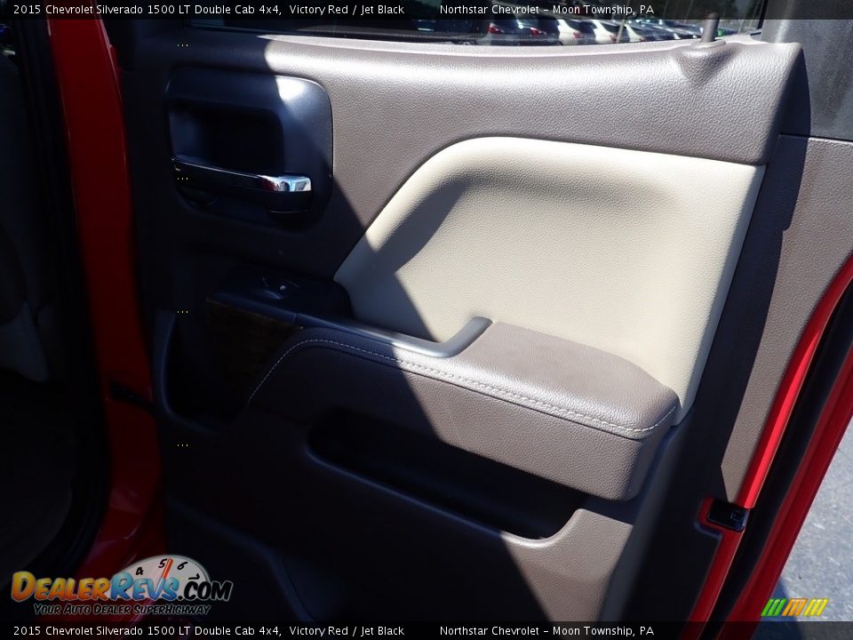 2015 Chevrolet Silverado 1500 LT Double Cab 4x4 Victory Red / Jet Black Photo #18