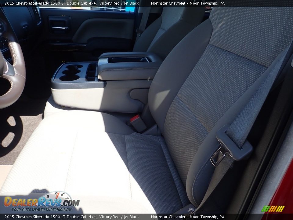 2015 Chevrolet Silverado 1500 LT Double Cab 4x4 Victory Red / Jet Black Photo #19