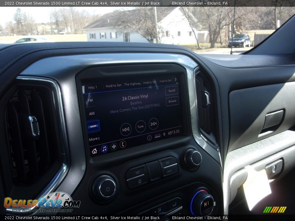 2022 Chevrolet Silverado 1500 Limited LT Crew Cab 4x4 Silver Ice Metallic / Jet Black Photo #27