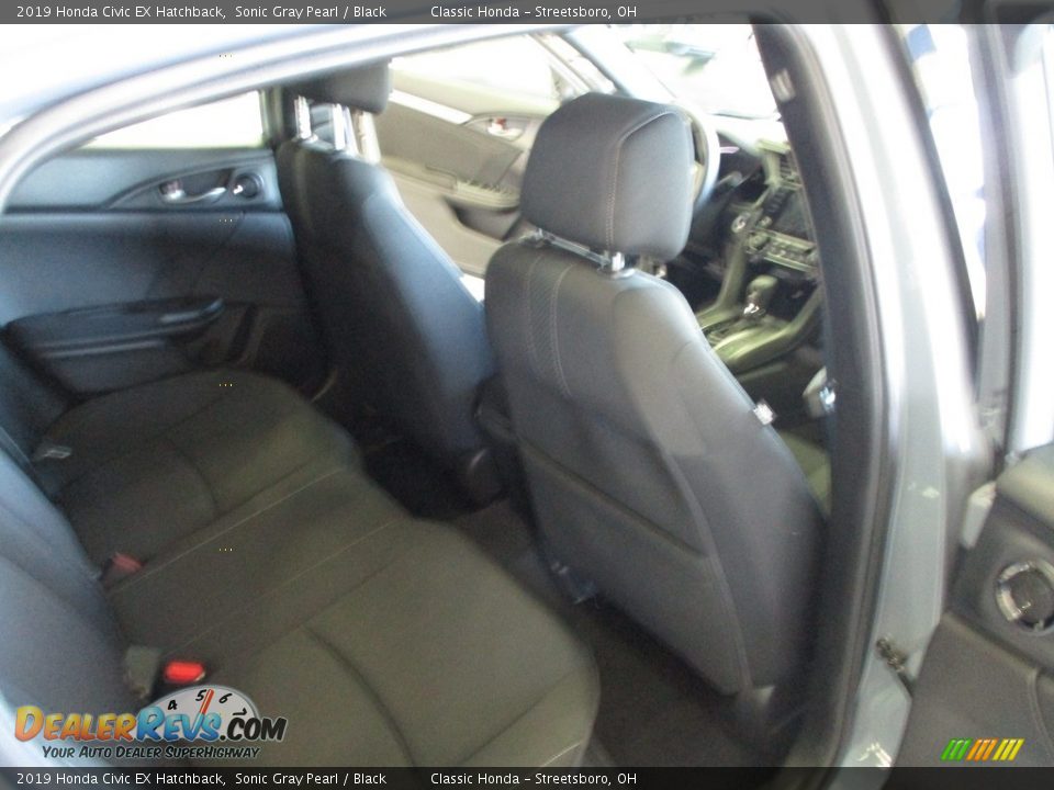 2019 Honda Civic EX Hatchback Sonic Gray Pearl / Black Photo #19