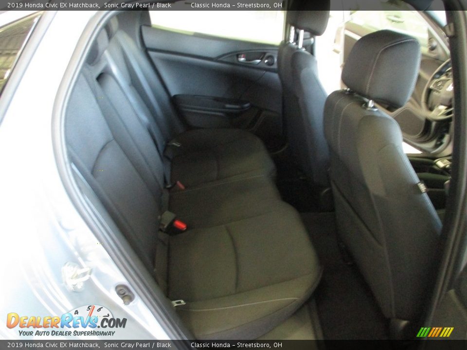 2019 Honda Civic EX Hatchback Sonic Gray Pearl / Black Photo #20