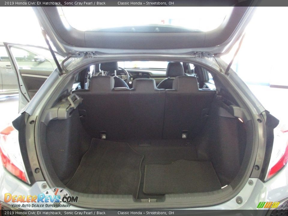 2019 Honda Civic EX Hatchback Sonic Gray Pearl / Black Photo #21