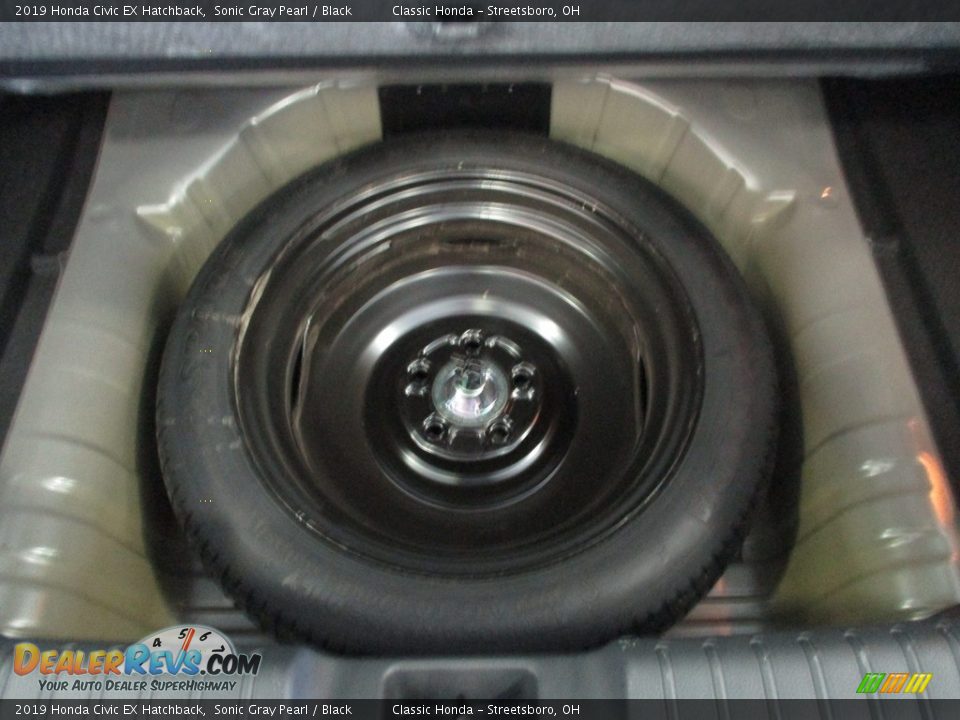 2019 Honda Civic EX Hatchback Sonic Gray Pearl / Black Photo #23