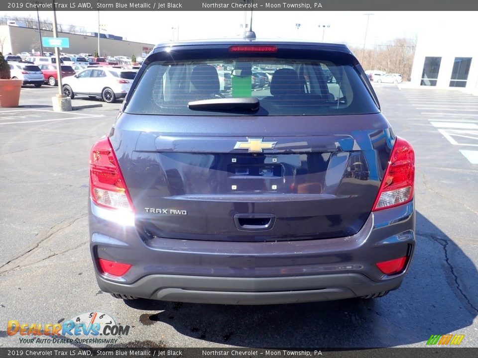 2019 Chevrolet Trax LS AWD Storm Blue Metallic / Jet Black Photo #6