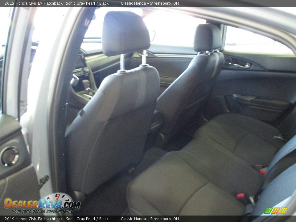 2019 Honda Civic EX Hatchback Sonic Gray Pearl / Black Photo #25