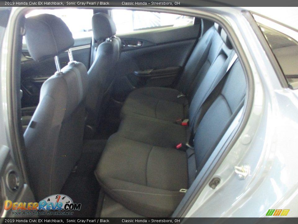 2019 Honda Civic EX Hatchback Sonic Gray Pearl / Black Photo #26