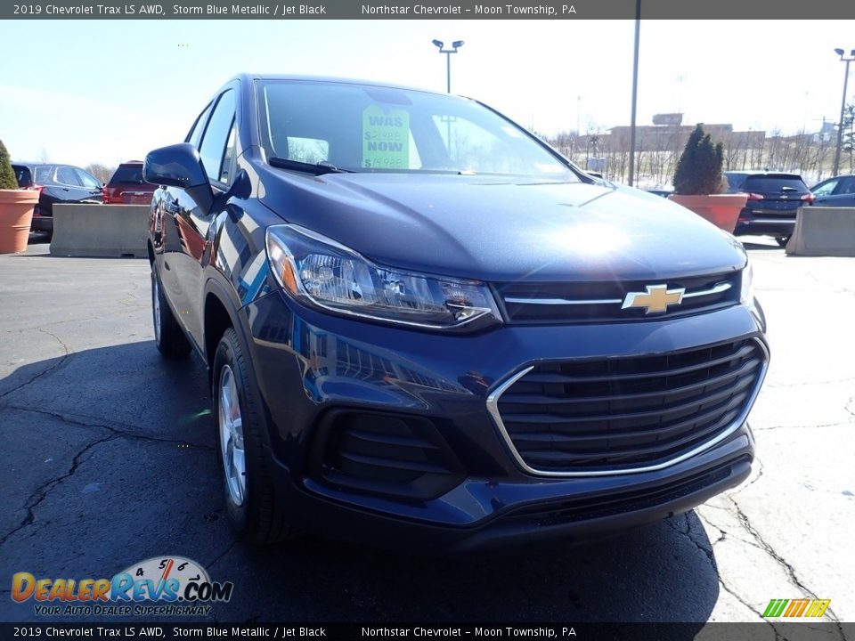 2019 Chevrolet Trax LS AWD Storm Blue Metallic / Jet Black Photo #12