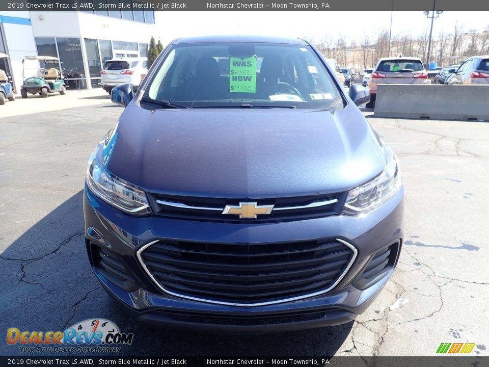 2019 Chevrolet Trax LS AWD Storm Blue Metallic / Jet Black Photo #13