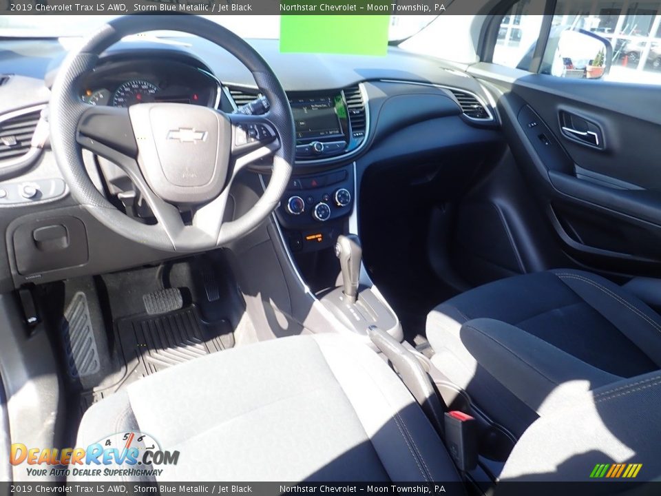 2019 Chevrolet Trax LS AWD Storm Blue Metallic / Jet Black Photo #22