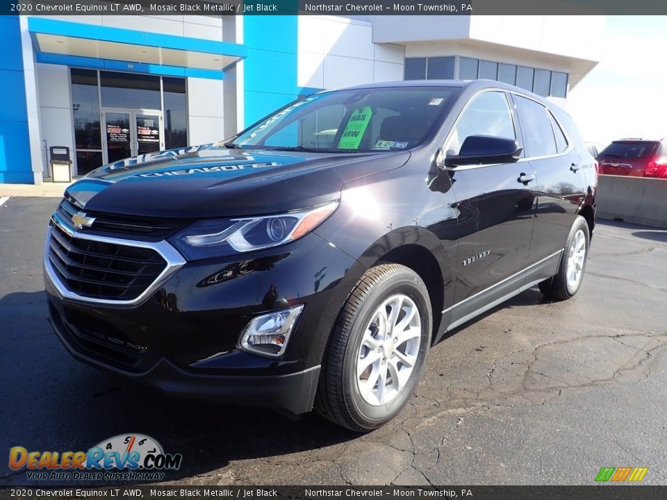 2020 Chevrolet Equinox LT AWD Mosaic Black Metallic / Jet Black Photo #2