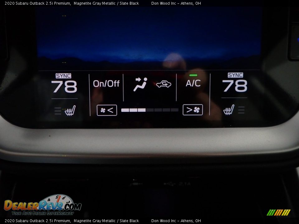 2020 Subaru Outback 2.5i Premium Magnetite Gray Metallic / Slate Black Photo #2