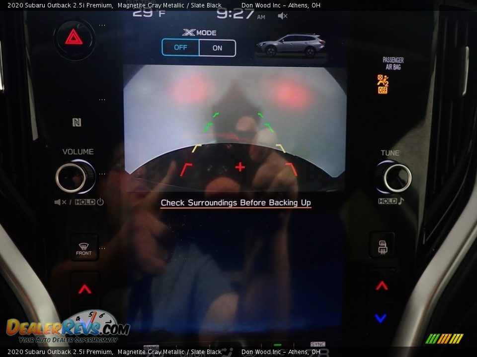 2020 Subaru Outback 2.5i Premium Magnetite Gray Metallic / Slate Black Photo #3