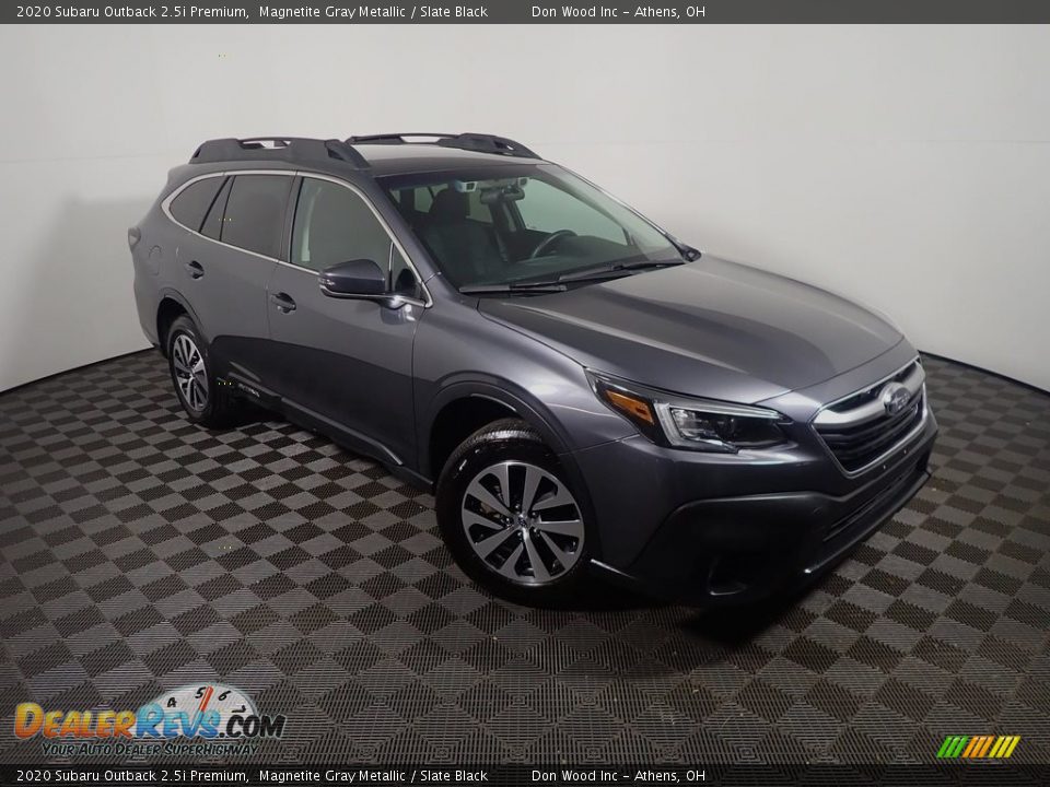 2020 Subaru Outback 2.5i Premium Magnetite Gray Metallic / Slate Black Photo #4