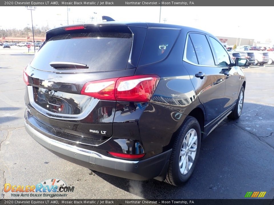 2020 Chevrolet Equinox LT AWD Mosaic Black Metallic / Jet Black Photo #8