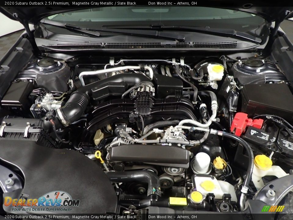2020 Subaru Outback 2.5i Premium Magnetite Gray Metallic / Slate Black Photo #8