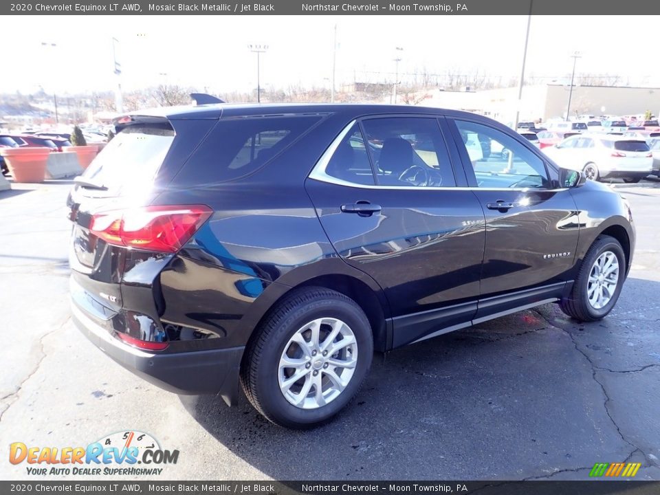 2020 Chevrolet Equinox LT AWD Mosaic Black Metallic / Jet Black Photo #9