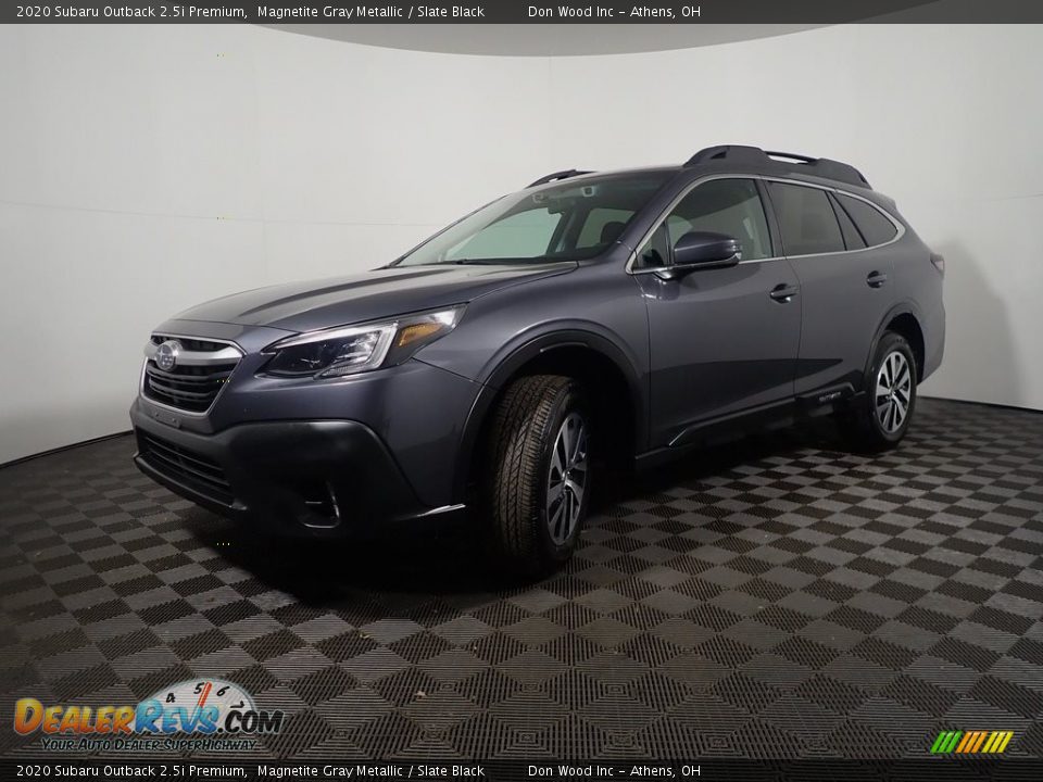 2020 Subaru Outback 2.5i Premium Magnetite Gray Metallic / Slate Black Photo #9