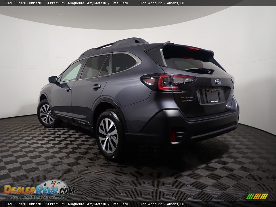 2020 Subaru Outback 2.5i Premium Magnetite Gray Metallic / Slate Black Photo #12