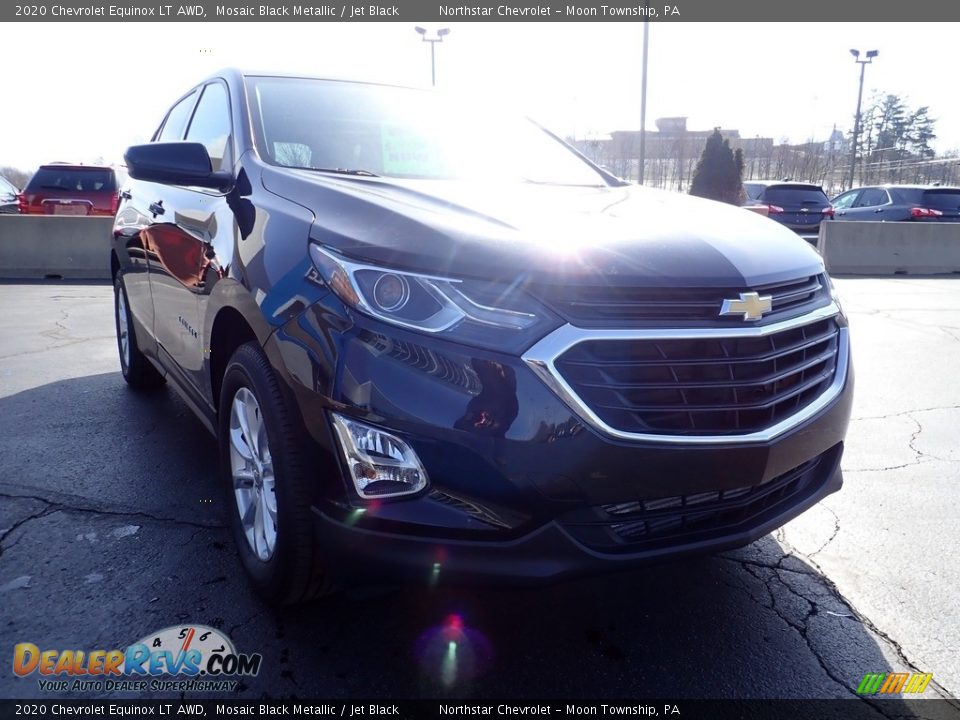 2020 Chevrolet Equinox LT AWD Mosaic Black Metallic / Jet Black Photo #12