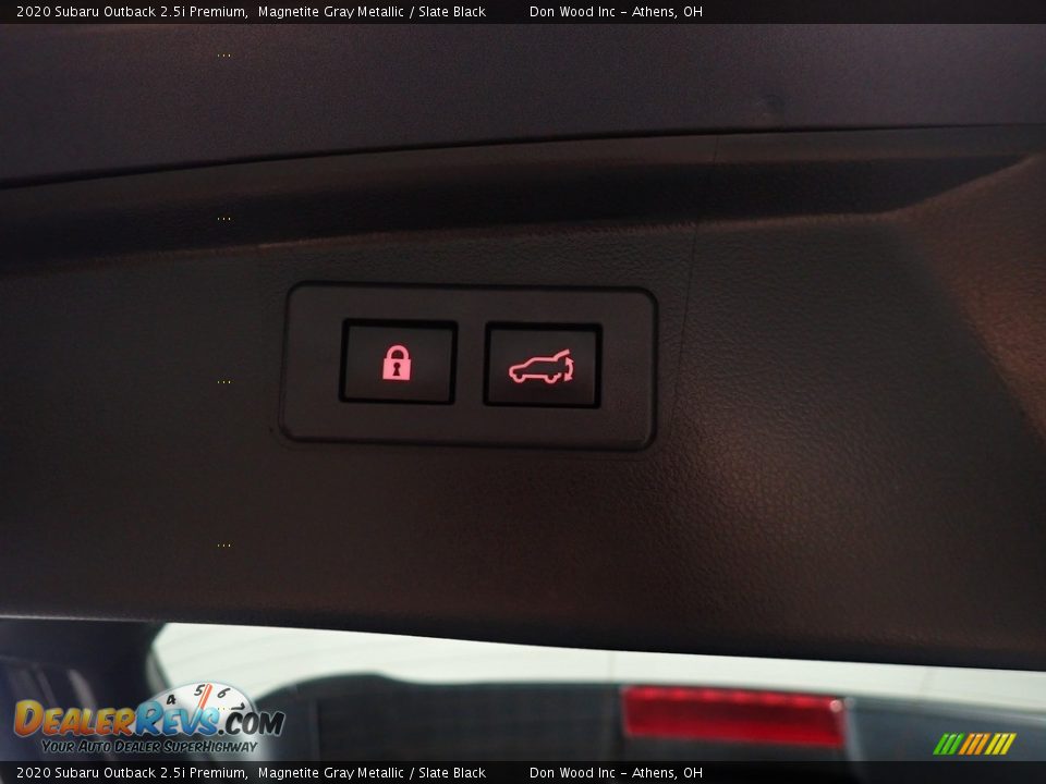 2020 Subaru Outback 2.5i Premium Magnetite Gray Metallic / Slate Black Photo #16