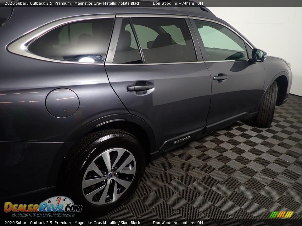 2020 Subaru Outback 2.5i Premium Magnetite Gray Metallic / Slate Black Photo #21