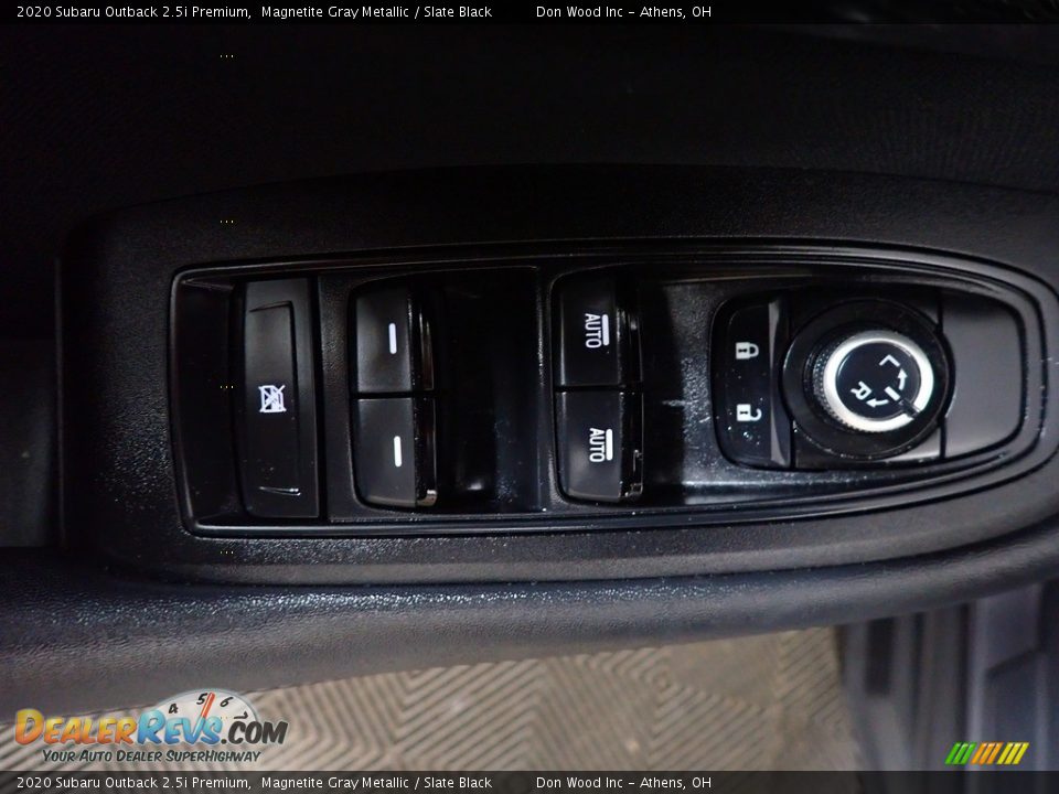 2020 Subaru Outback 2.5i Premium Magnetite Gray Metallic / Slate Black Photo #23