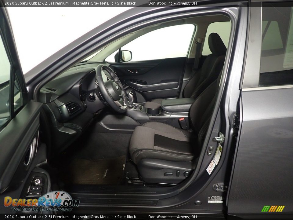2020 Subaru Outback 2.5i Premium Magnetite Gray Metallic / Slate Black Photo #24