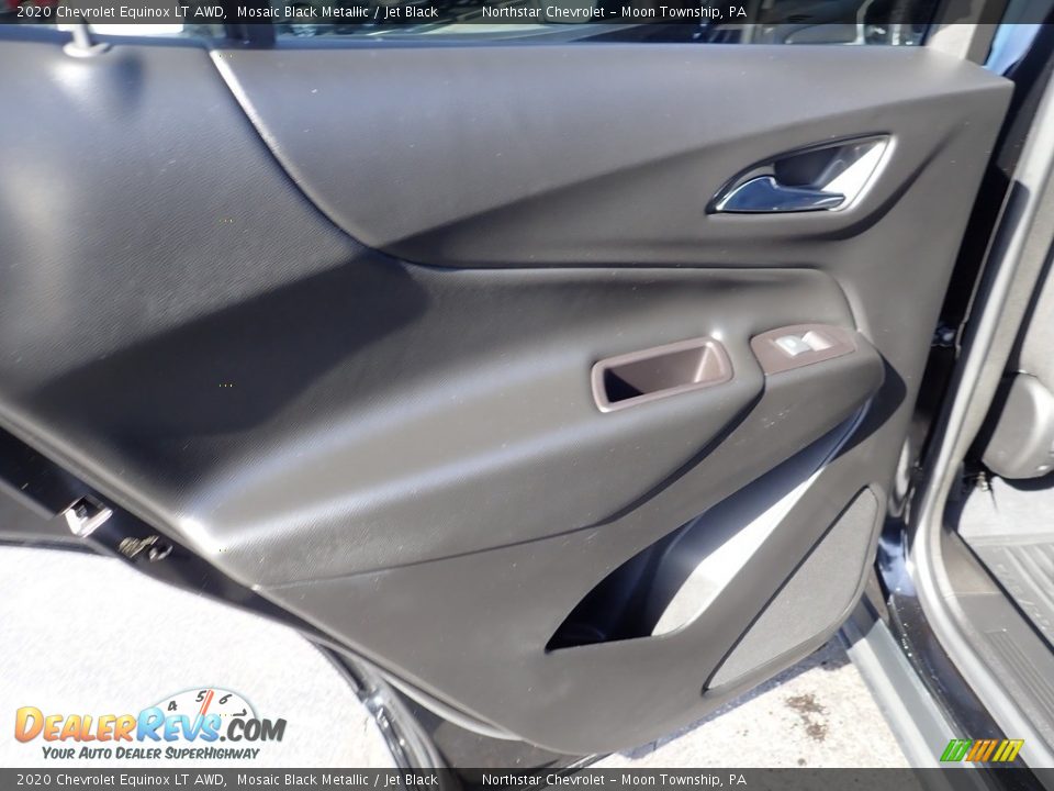 2020 Chevrolet Equinox LT AWD Mosaic Black Metallic / Jet Black Photo #23