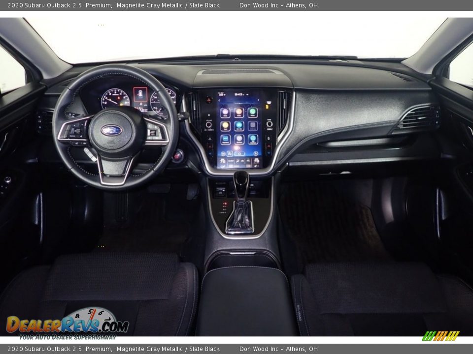 2020 Subaru Outback 2.5i Premium Magnetite Gray Metallic / Slate Black Photo #26