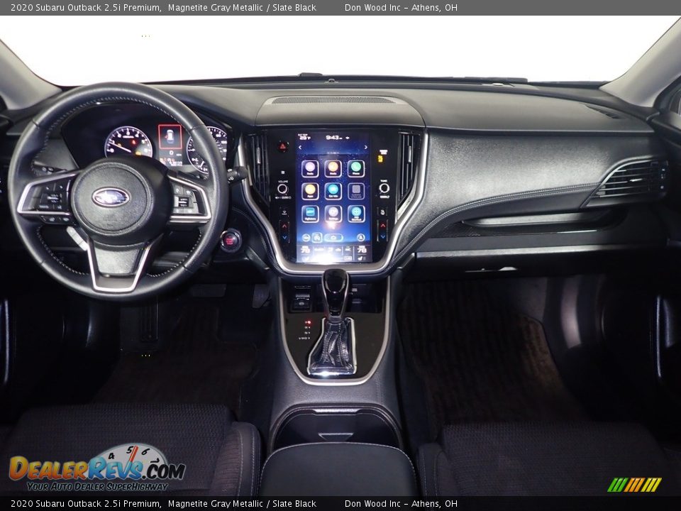 2020 Subaru Outback 2.5i Premium Magnetite Gray Metallic / Slate Black Photo #27