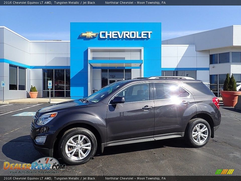 2016 Chevrolet Equinox LT AWD Tungsten Metallic / Jet Black Photo #1