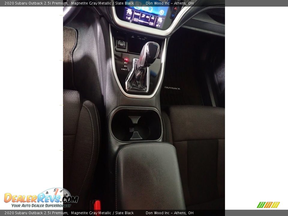 2020 Subaru Outback 2.5i Premium Magnetite Gray Metallic / Slate Black Photo #34